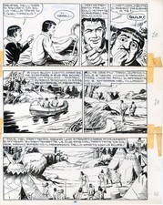 ZAGOR - TAVOLA ORIGINALE di