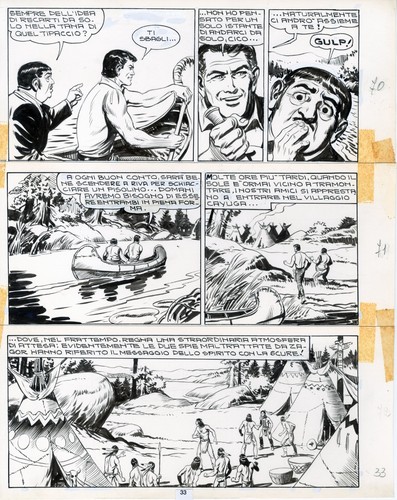 Zagor tavola originale - tavola,