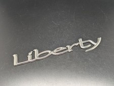 PIAGGIO LIBERTY LOGO SIGLA EMBLEMA FREGIO STEMMA SCRITTA BADGE TARGA TARGHETTA