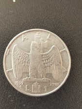 Moneta Da 1 Lira 1939 - 1940