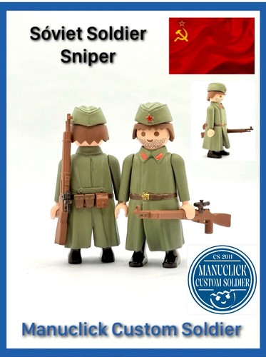Playmobil soldado custom ww2 - playmobil,