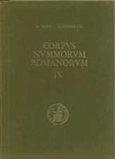 CORPUS NUMMORUM ROMANORUM IX AA.VV. BANTI-SIMONETTI 1976  RILEGATO