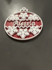 pallina di natale 10 cm