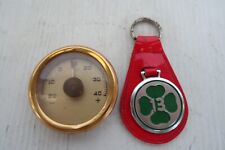 termometro magnetico e portachiavi auto d'epoca Fiat Alfa Romeo Lancia