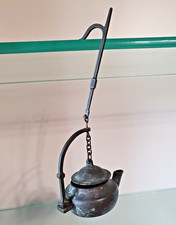 Lume a olio vintage ( vecchio old originale ) in ottone - bruciatore a incenso