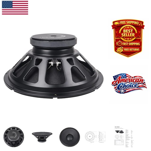 Woofer dinamico con bobina - dinamico,