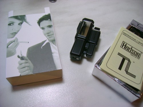 Accendino sigaro hadson twin - sigaro,