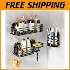 Organizer da bagno nero