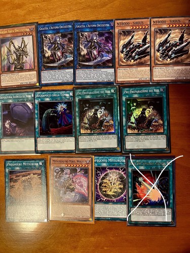 Lotto carte miste yugioh - carte,