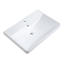 Lavabo in ceramica a ghianda