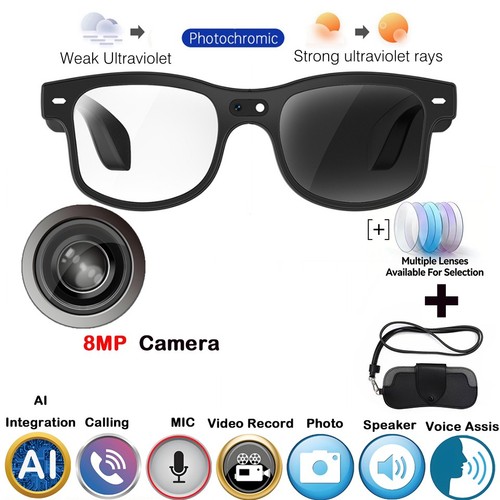 Occhiali smart classici 8mp - occhiali,