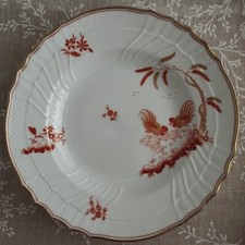 1 piatto Richard Ginori Galli rossi per risotto
