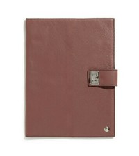 Leather document folder A4