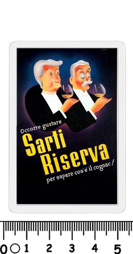 Calamita pubblicitaria sarti - calamita,