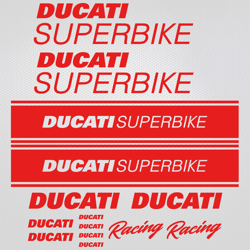Ricambio adesivo ducati - ducati, corse