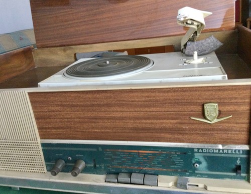 Radio giradischi - , e