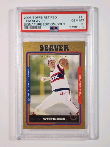 2005 topps ritirato tom seaver - topps,