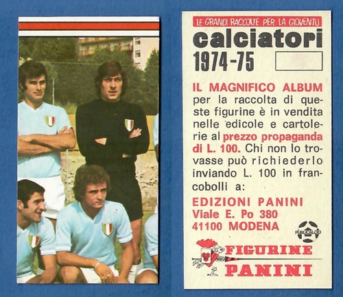 Figurina calciatori panini - figurina,