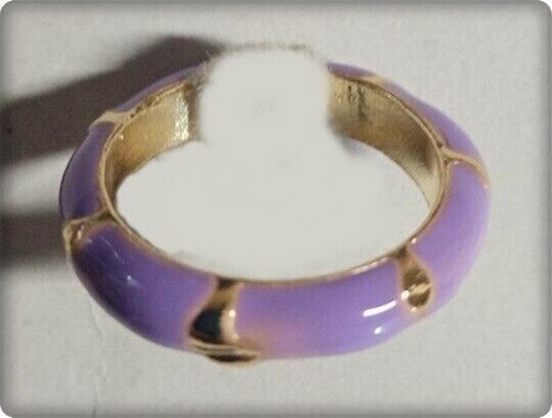 Anello metallo colore viola - metallo,