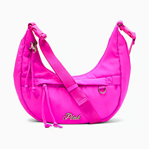 Borsa tracolla rosa - tracolla, media