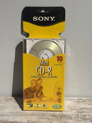 Sony mini 8cm 200mb - sony, 22min