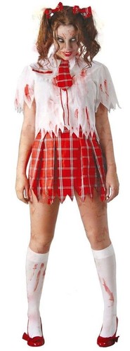 Costume donna zombie scuola