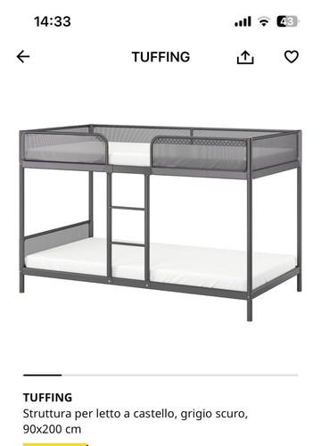 Letto castello ikea adatto - ikea,