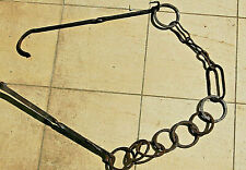 CATENA DA CAMINO IN FERRO