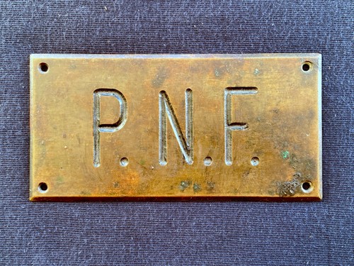 Targa bronzo parete anni - bronzo,