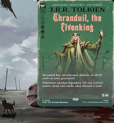 Thranduil comandante elfo - il,