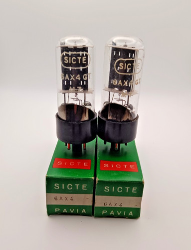 Nuove valvole 6ax4gt sicte - valvole,