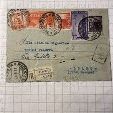 Storia Postale Raccomandata
