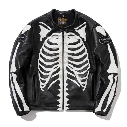 Giacca pelle bovina uomo - , van