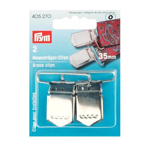 Clips bretelle acciaio mm - bretelle,