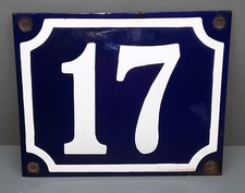 Vecchio Smaltato Numero Civico