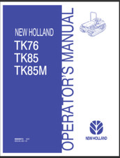 New Holland TK76, TK85, TK85M