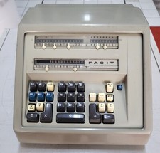 FACIT CA2-16SX CALCOLATRICE del 1965 NO OLIVETTI OLD CALCULATOR  MADE IN SWEDEN