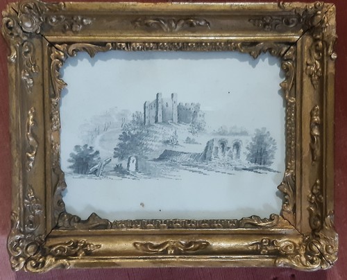 Disegno antico italia - italia, rovine