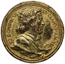 MD1_22) Giandomenico Luciani (cardinale) - Medaglia - Busto a d. /R Stemma Ø 47