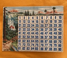 Tombola dei giovani vintage con dama Edizioni Marca Stella - Bingo