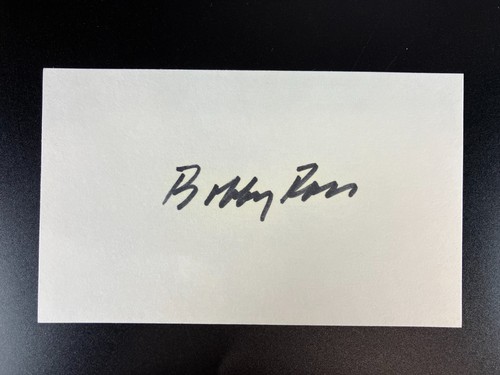 Bobby ross 1991 tech - bobby, x