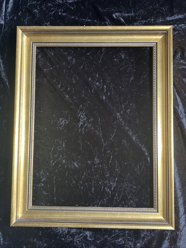 Gold painted unglazed wooden - gold,