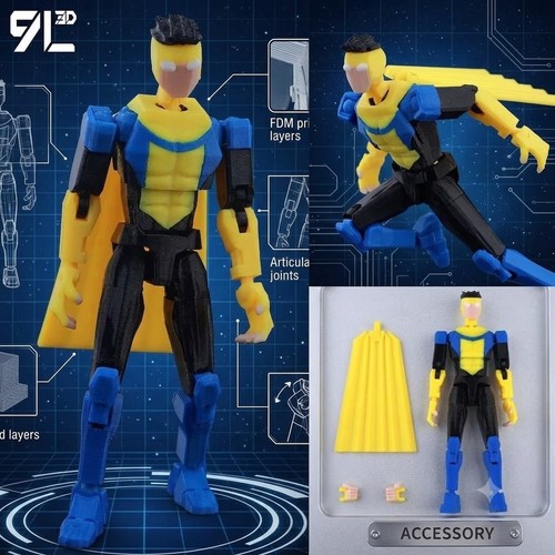 Modellino invincible mark 9l3d - invincible,