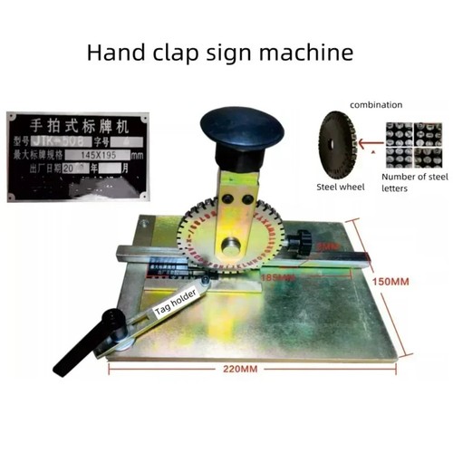 Macchina per timbri manuale - , in