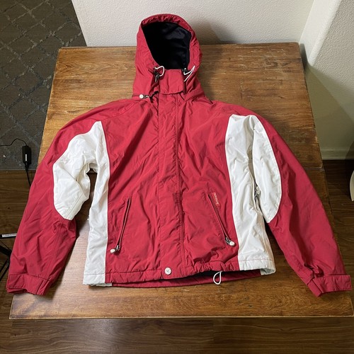 Billabong red white outerwear - red/white,