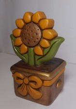 Vaso Porta Essenze THUN Girasole Fuori Produzione Portaessenze Portacandela cm18