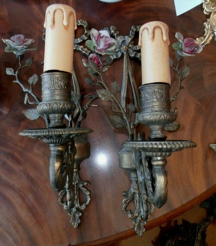 Vintage applique bronzo - bronzo, art