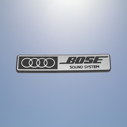 Bose sound system 40x8mm badge - system,