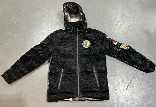 Giacca imbottita nera guess - giacca,