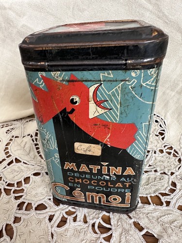 Vecchia scatola latta - latta,